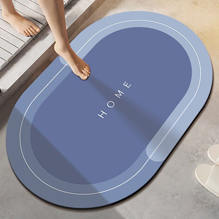 Water Absorbent Anti-Slip Bathroom Mat