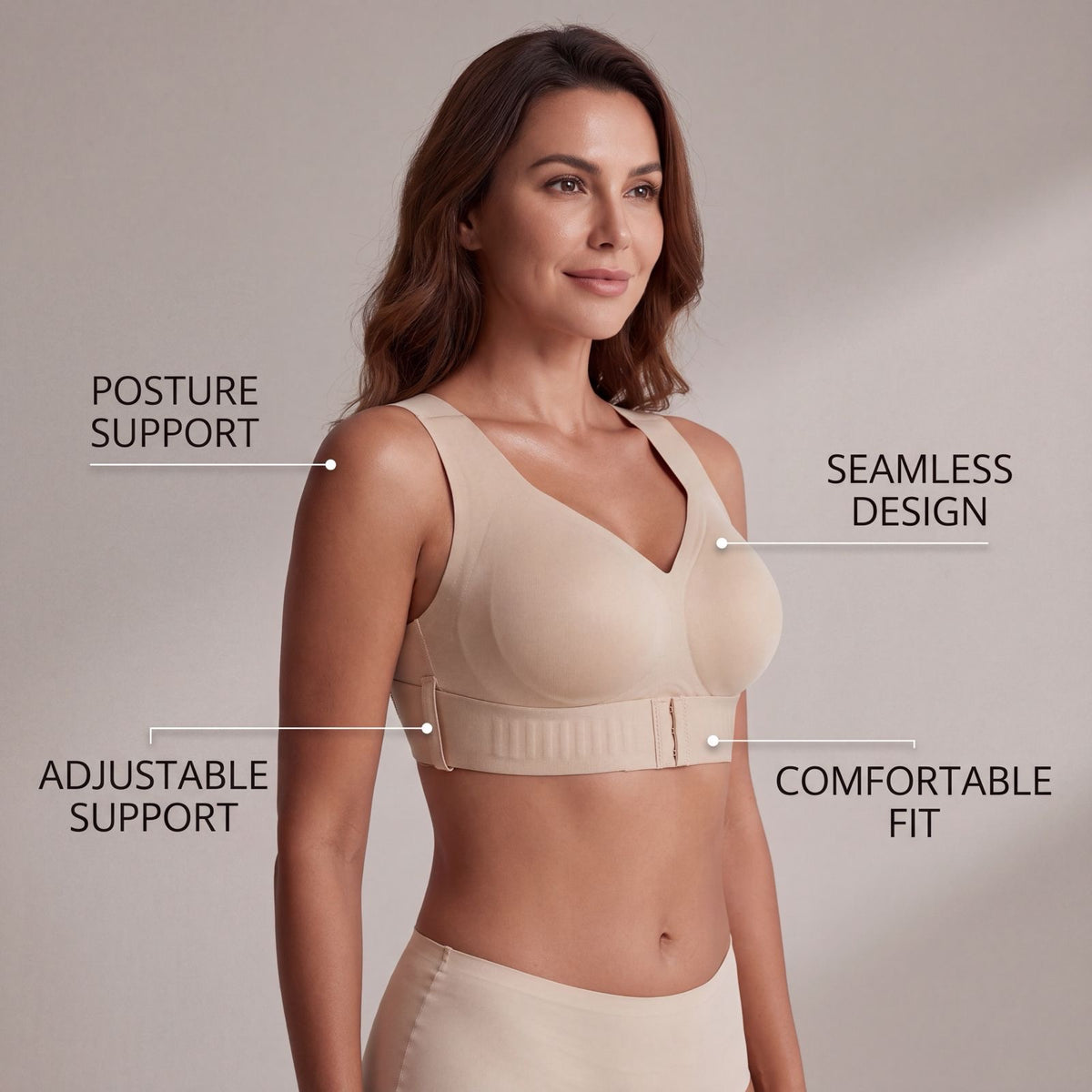 Adjustable Posture Support Bra
