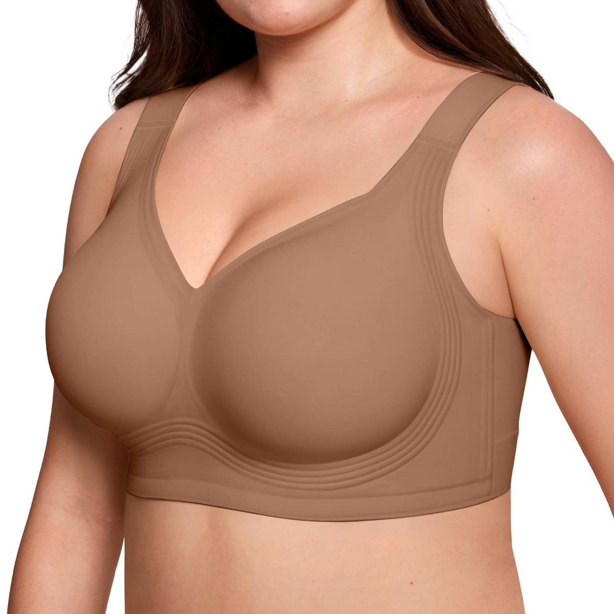 Seamless Wireless Support Bra for Women