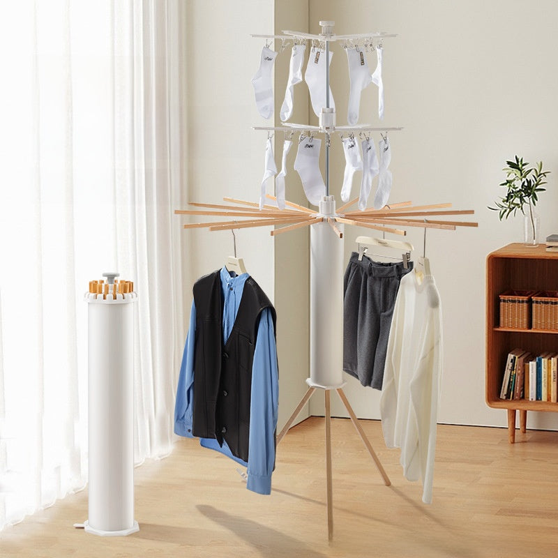 Octopus Clothes Drying Rack Floor-Standing Clothes Rack
