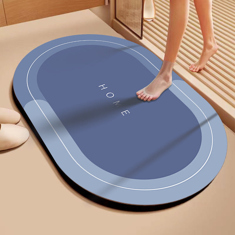 Water Absorbent Anti-Slip Bathroom Mat