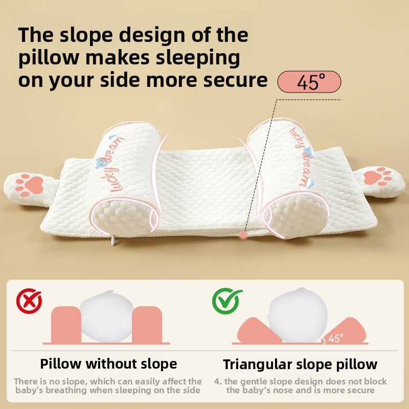 Baby Head Shaping Pillow with Millet Filling
