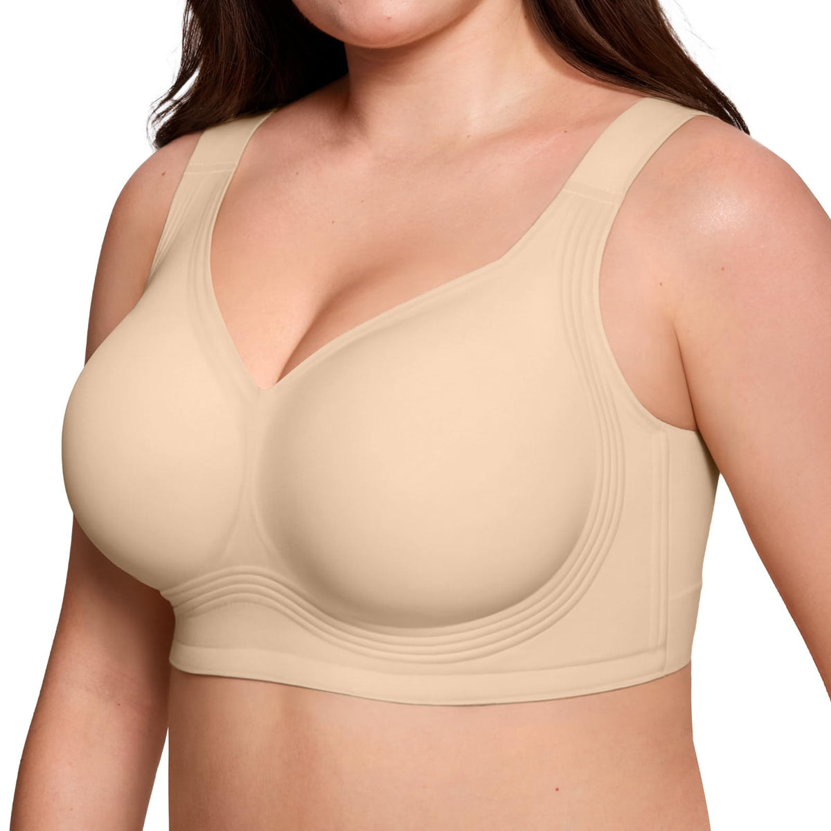 Seamless Wireless Support Bra for Women