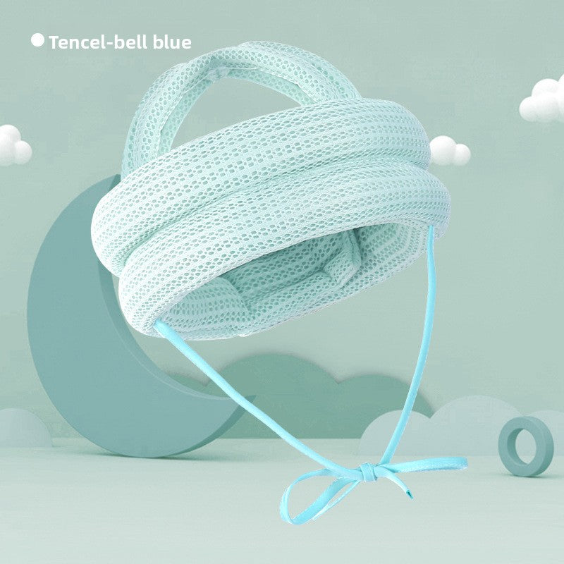Adjustable Baby Head Protection Cap with Anti-Fall Design