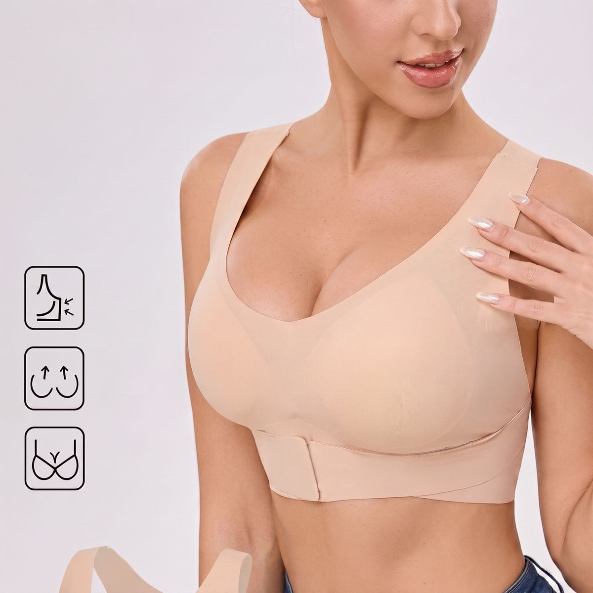 Adjustable Posture Support Bra