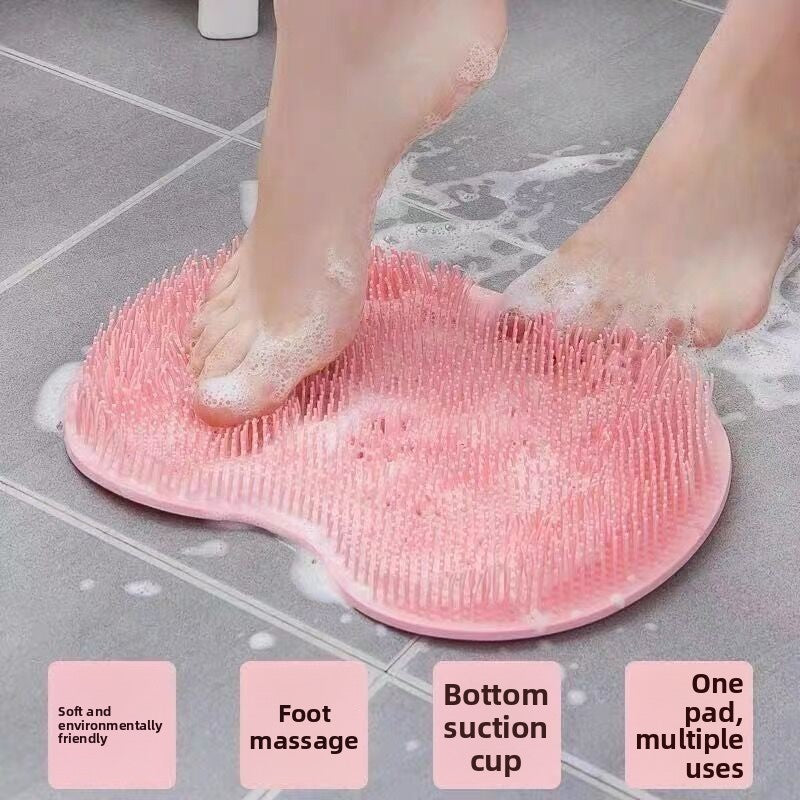 Multifunctional Bath Scrubber with Suction Cups