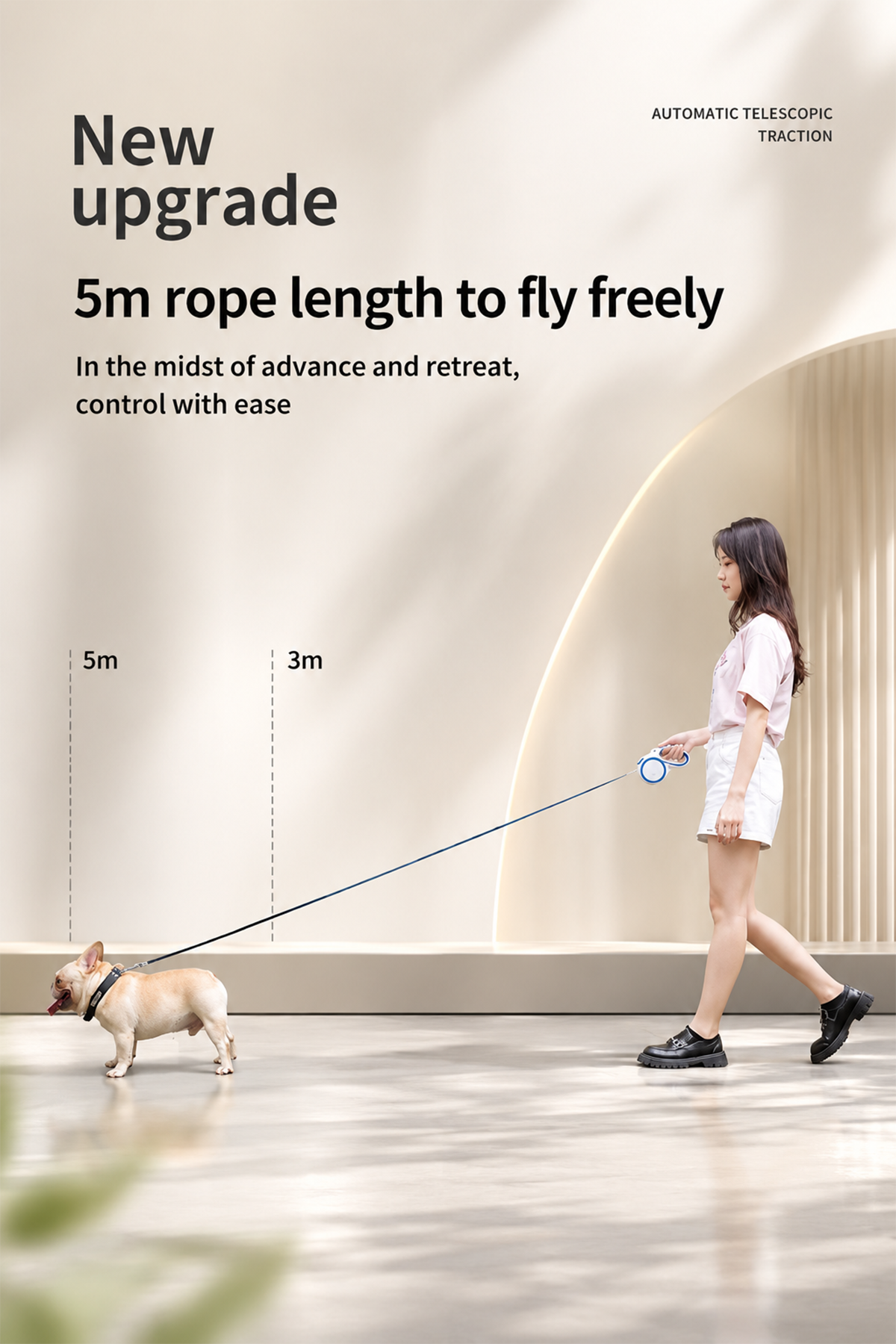 Automatic Retractable Dog Leash