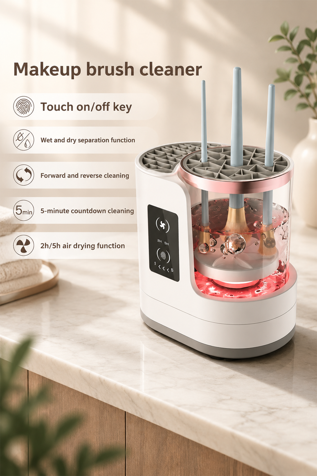 Electric Makeup Brush Cleaning Machine
