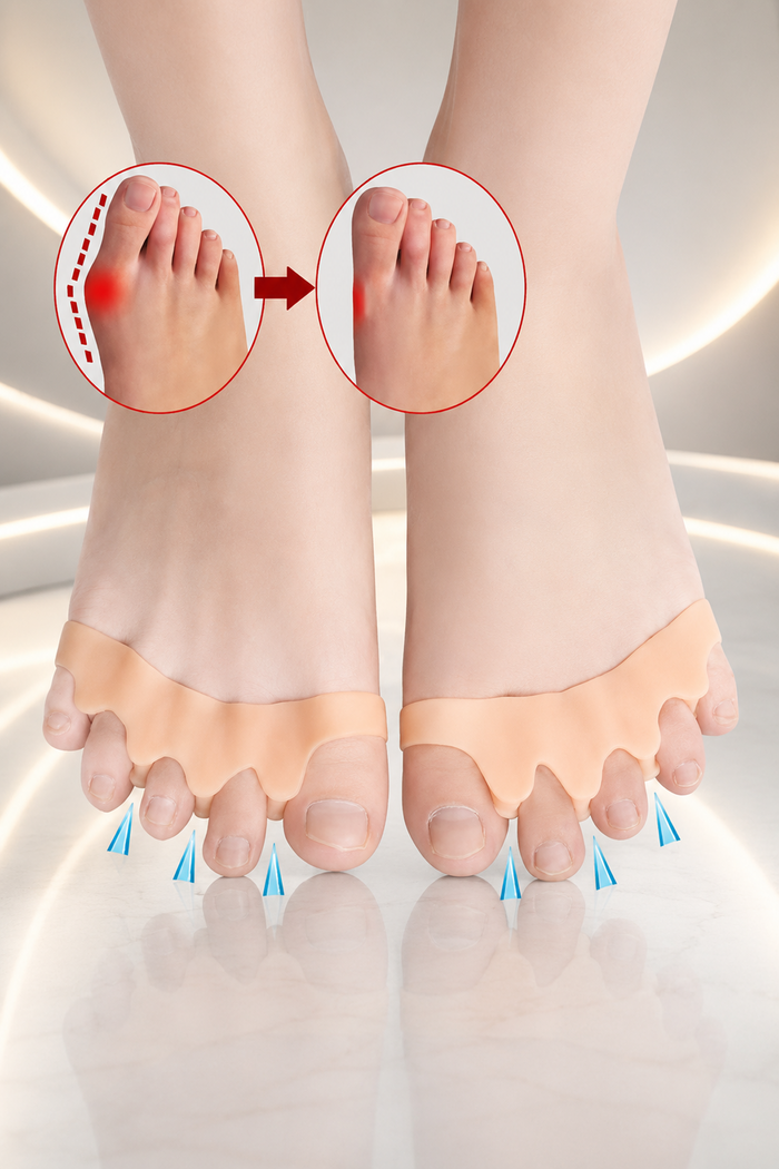 Silicone Five-Toe Separator Orthosis