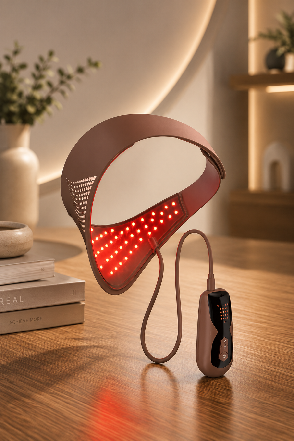 Photon Therapy LED Facial Mask with Neck Care