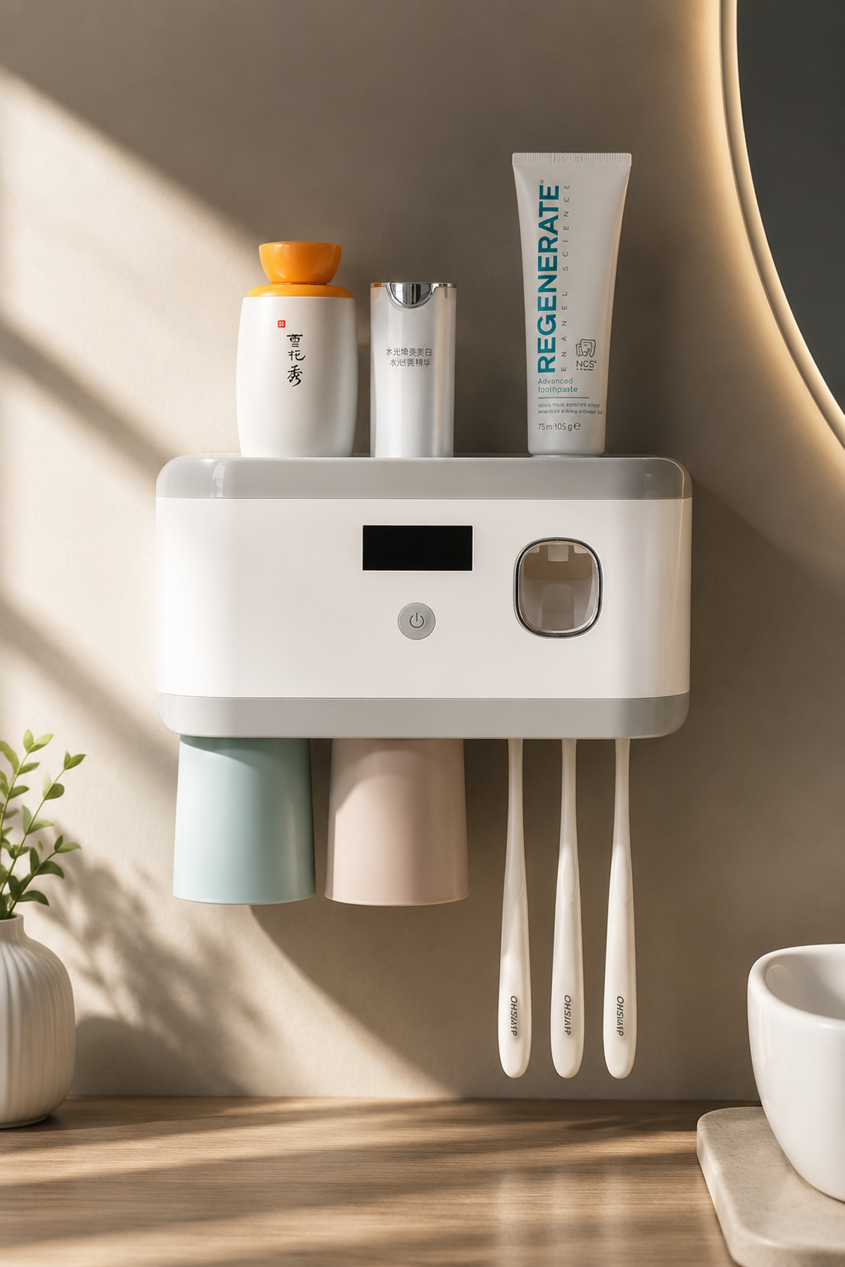 Smart UV Toothbrush Sterilizer Holder
