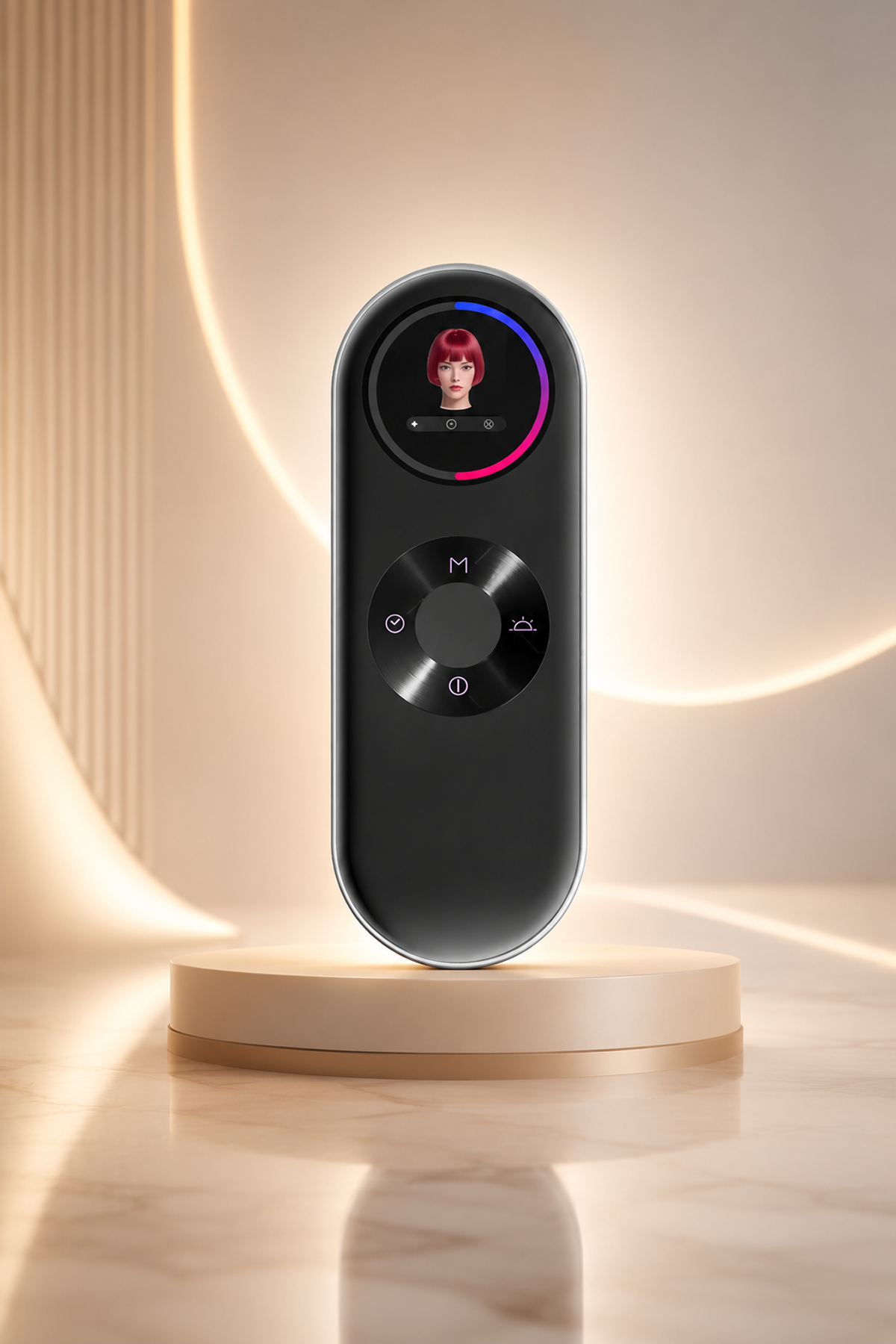 LED Light Therapy Facial Mask with Voice Remote
