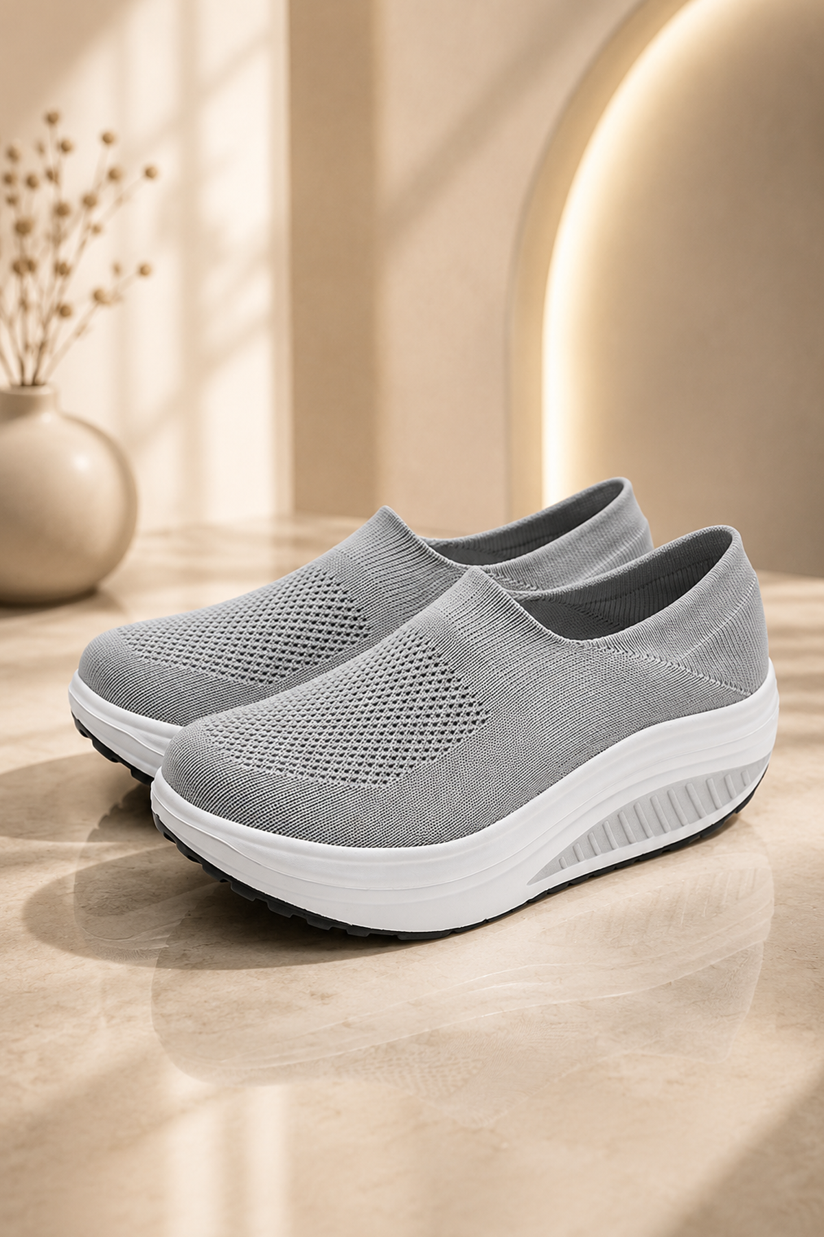 Womens Comfortable Platform Sneakers