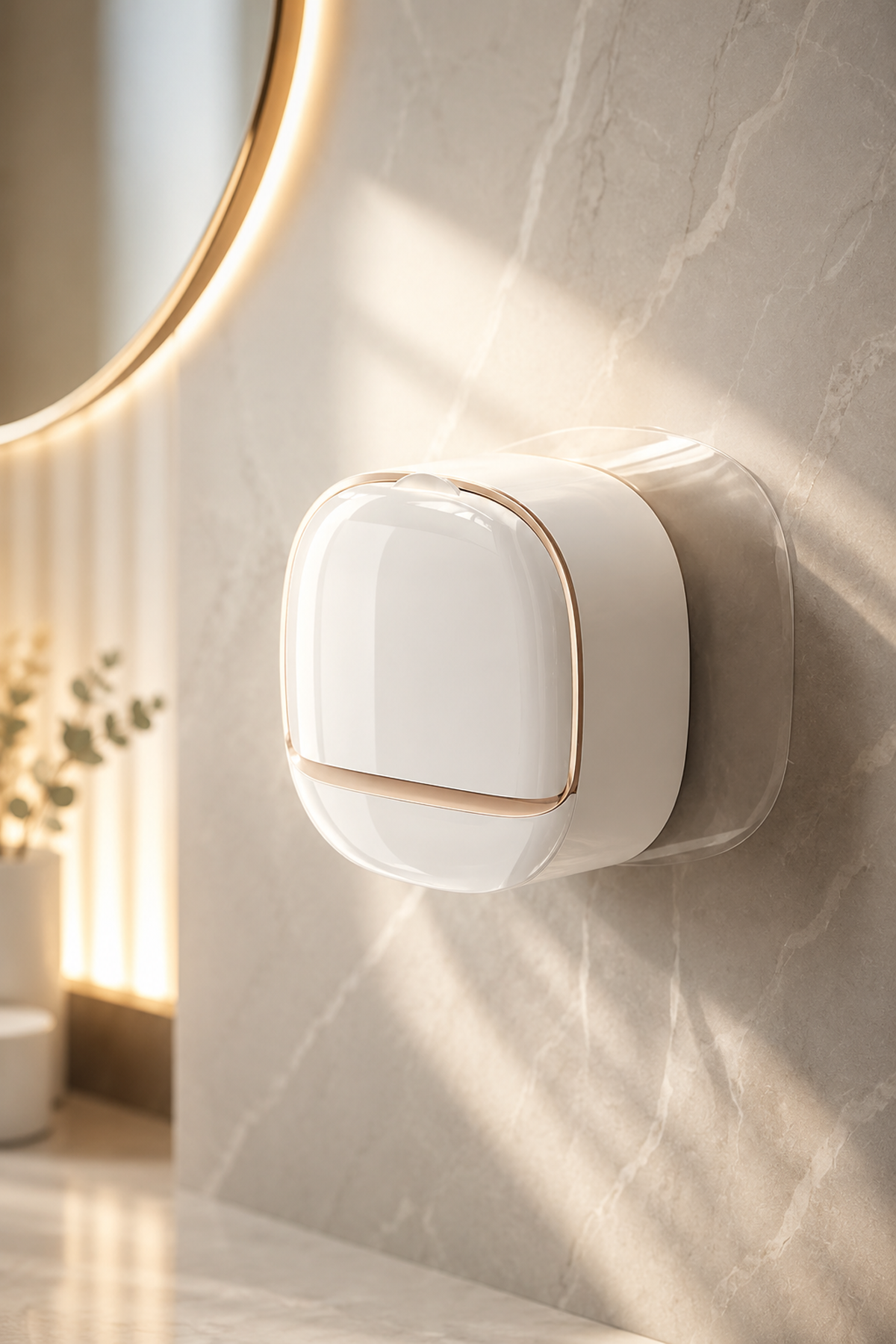 Wall Mounted Drainage Soap Box with Sponge Storage