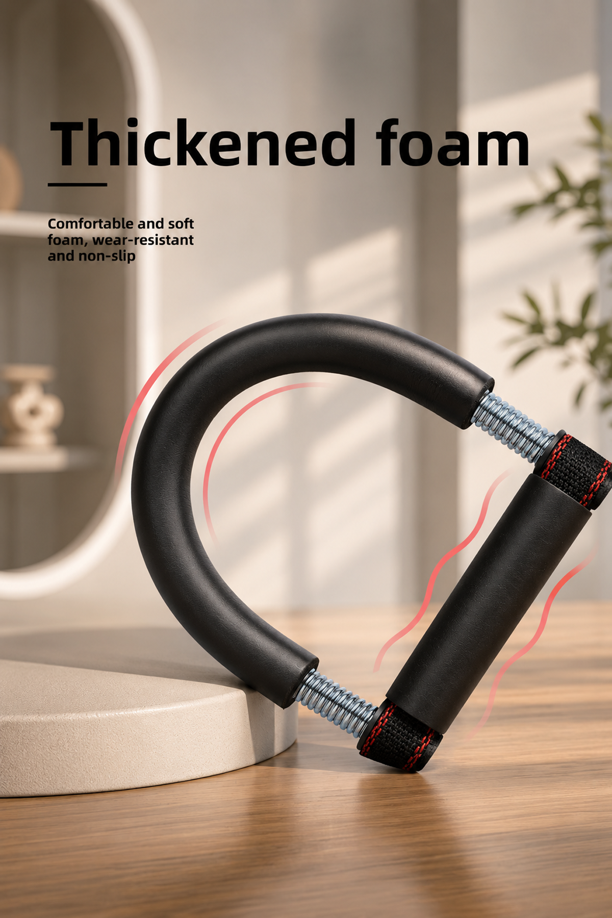 Wrist Arm Strength Trainer Foam Handle Spring Resistance