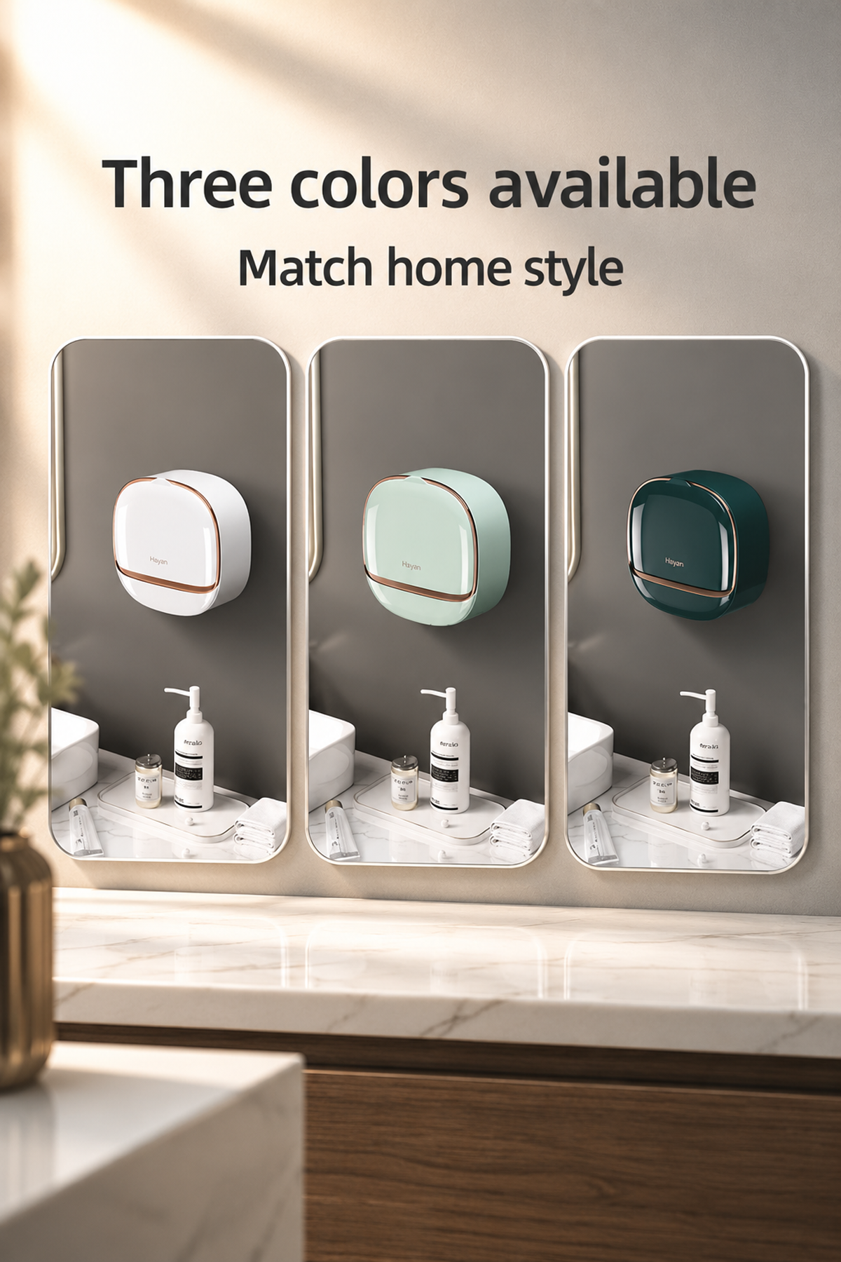 Wall Mounted Drainage Soap Box with Sponge Storage