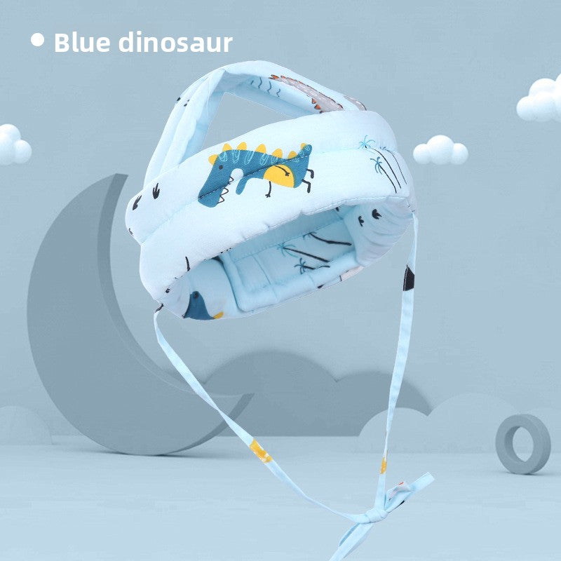 Adjustable Baby Head Protection Cap with Anti-Fall Design