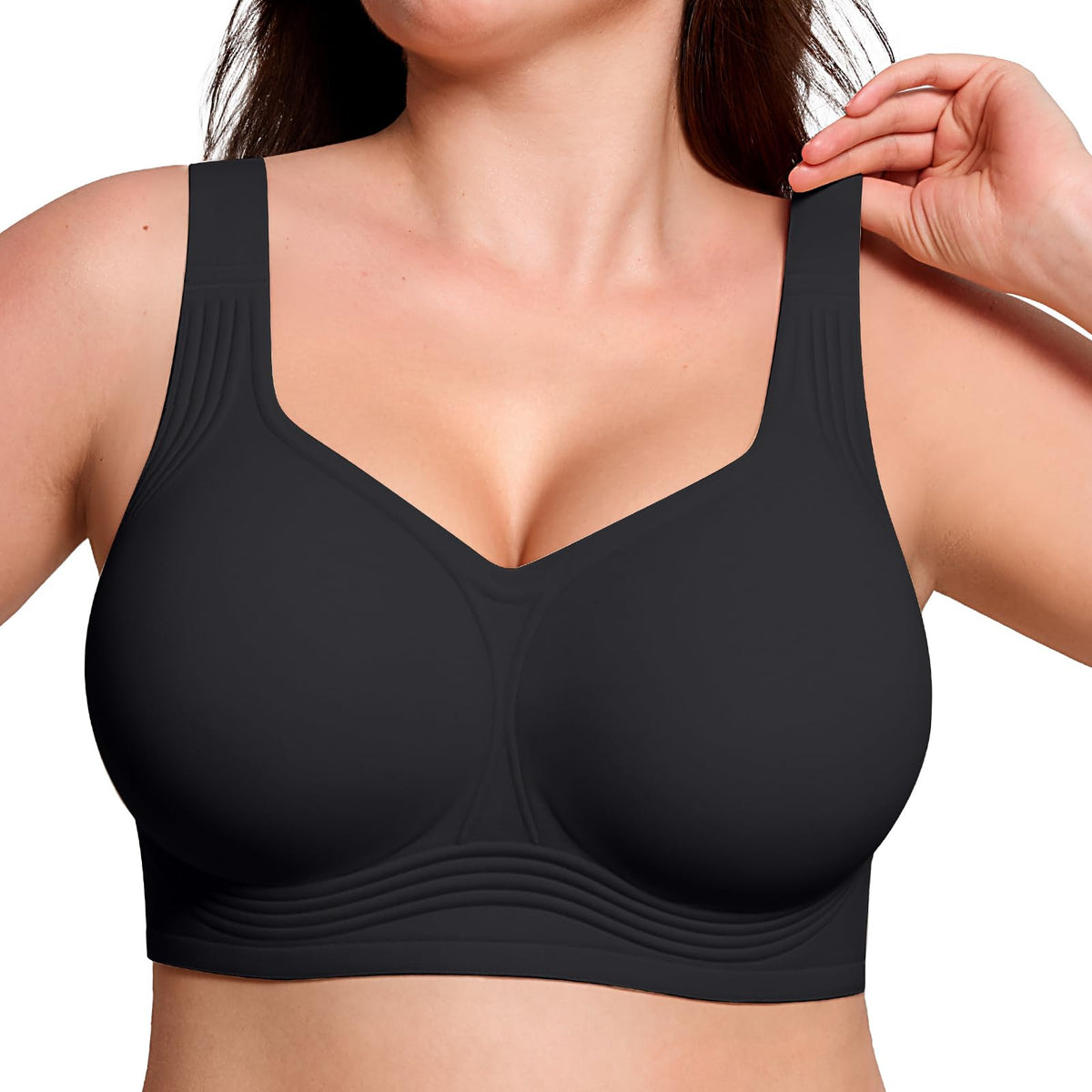 Seamless Wireless Support Bra for Women