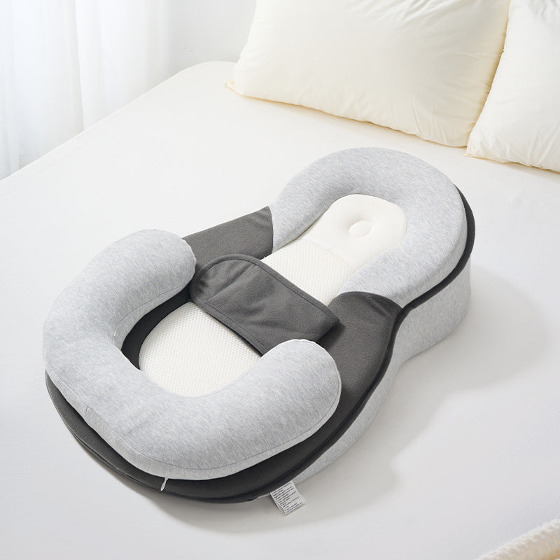 Baby Head Support Anti-Spit-Up Feeding Pillow
