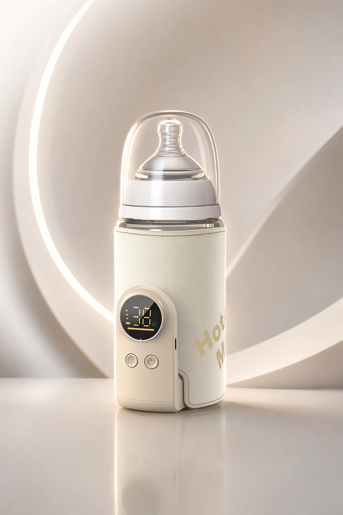 Baby bottle warmer cover