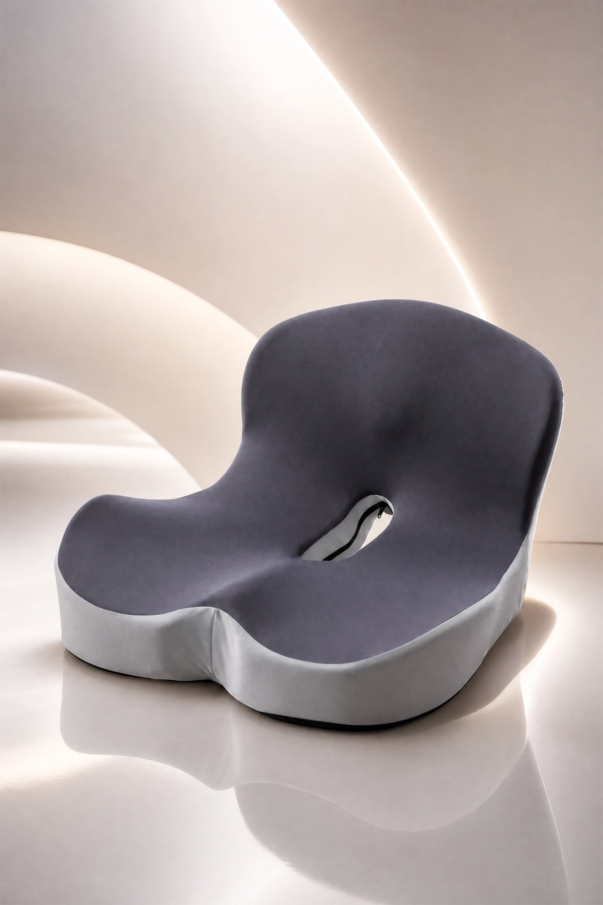 Memory Foam Seat Cushion with Backrest