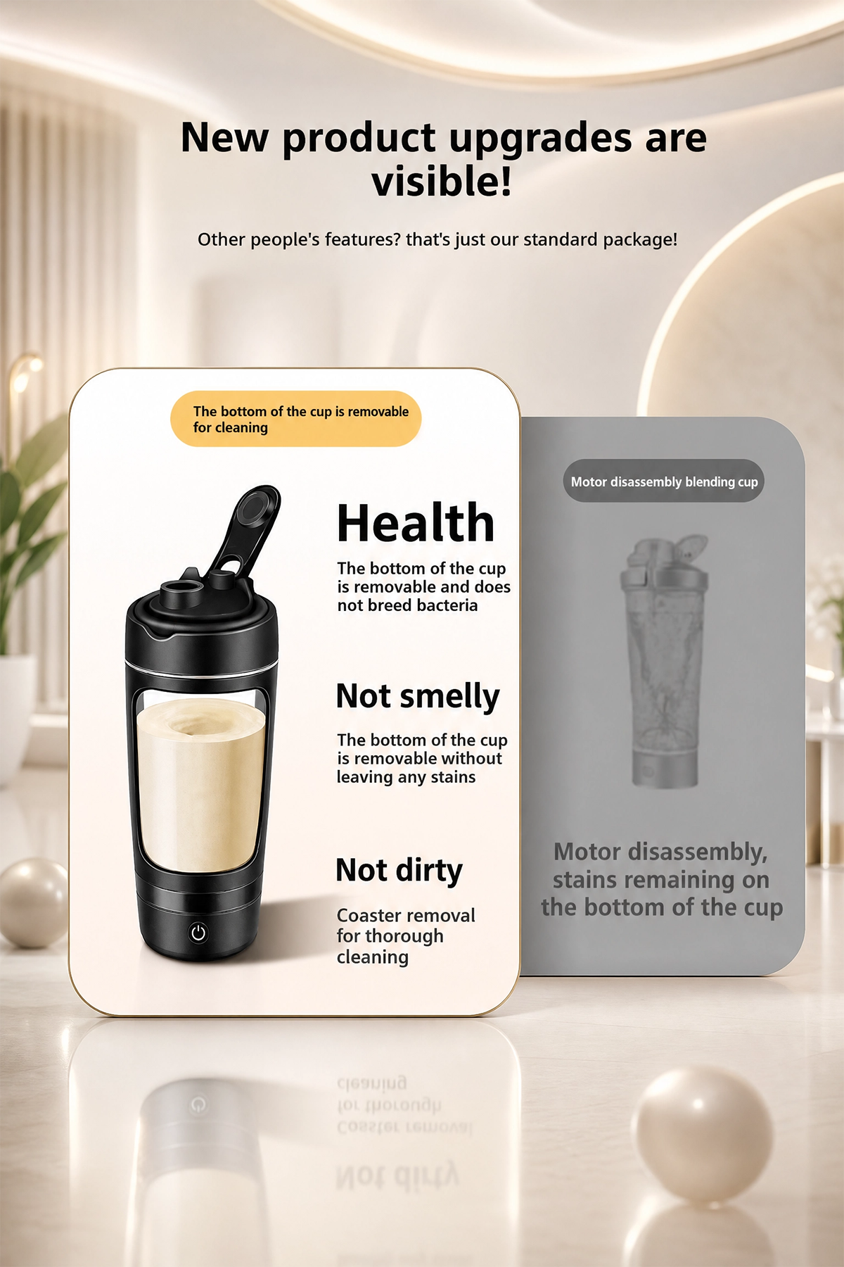 Automatic Mixing Tritan Shaker Cup 630ml