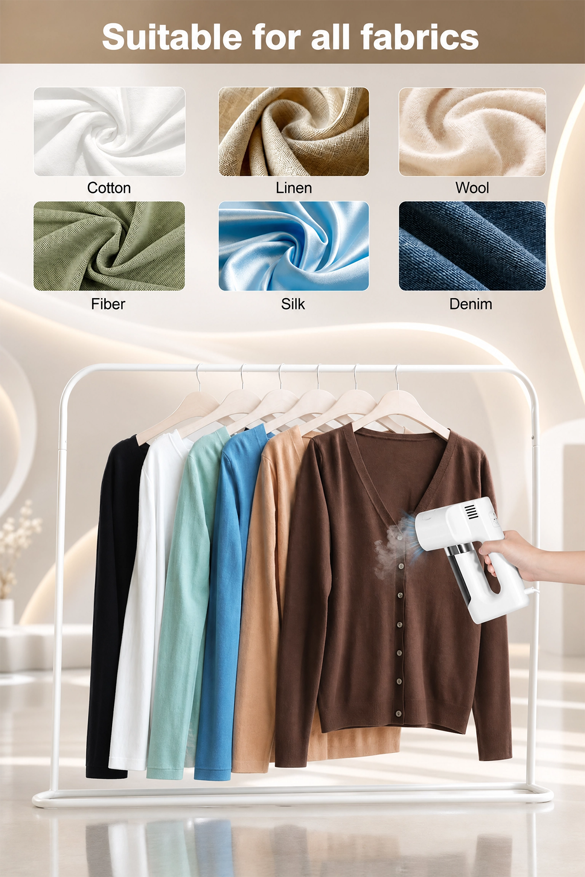 Adsorption steam iron