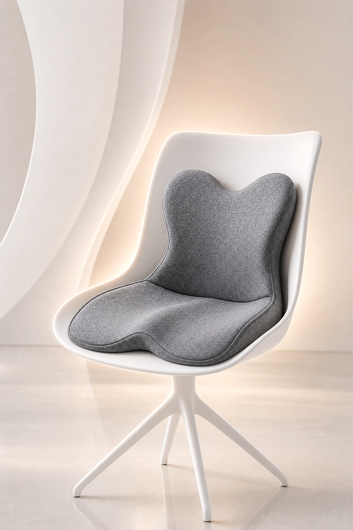 Memory Foam Seat Cushion with Backrest
